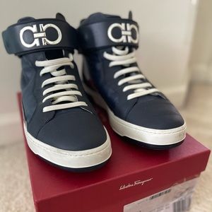 Salvatore Ferragamo High Top Sneakers